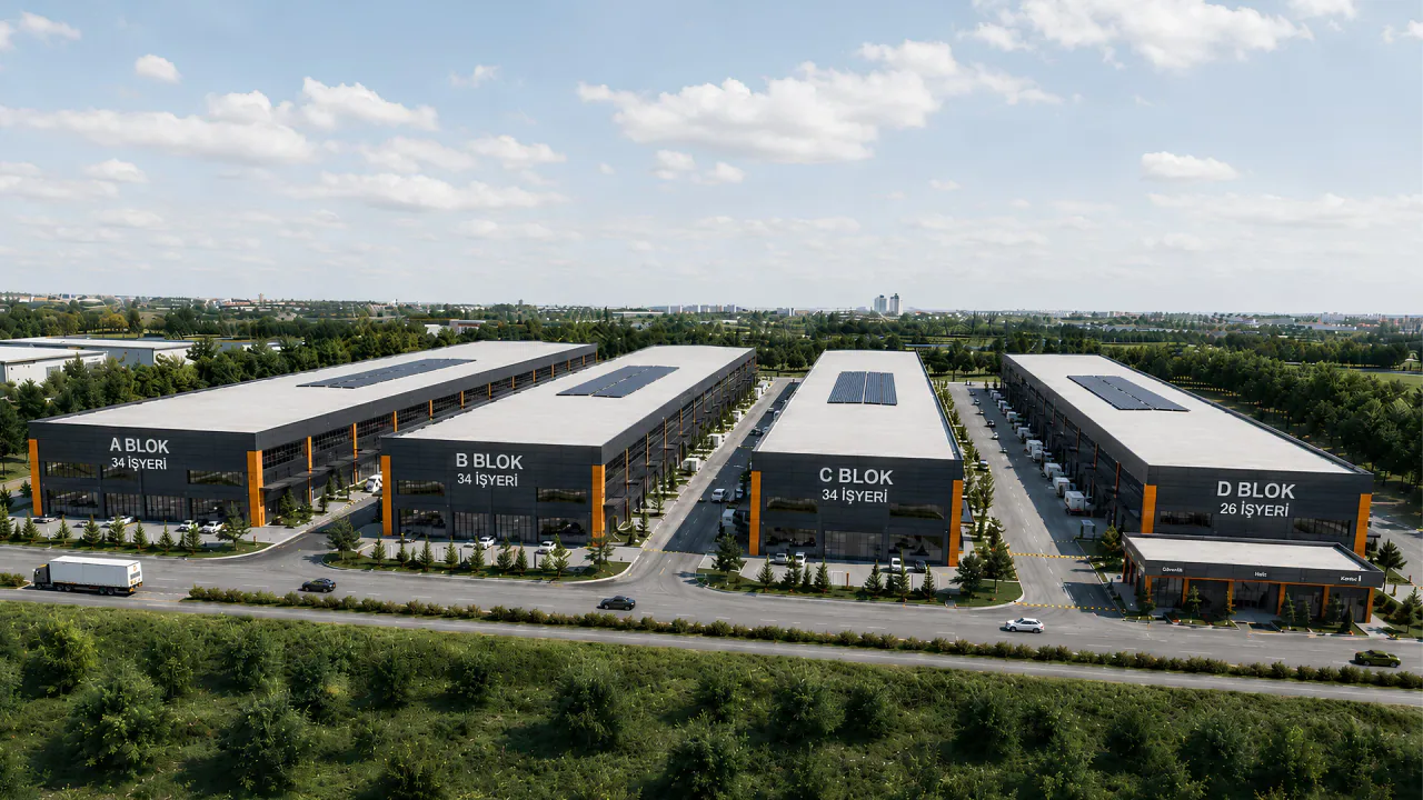 Nehir Sanayi Sitesi proje görünümü 1