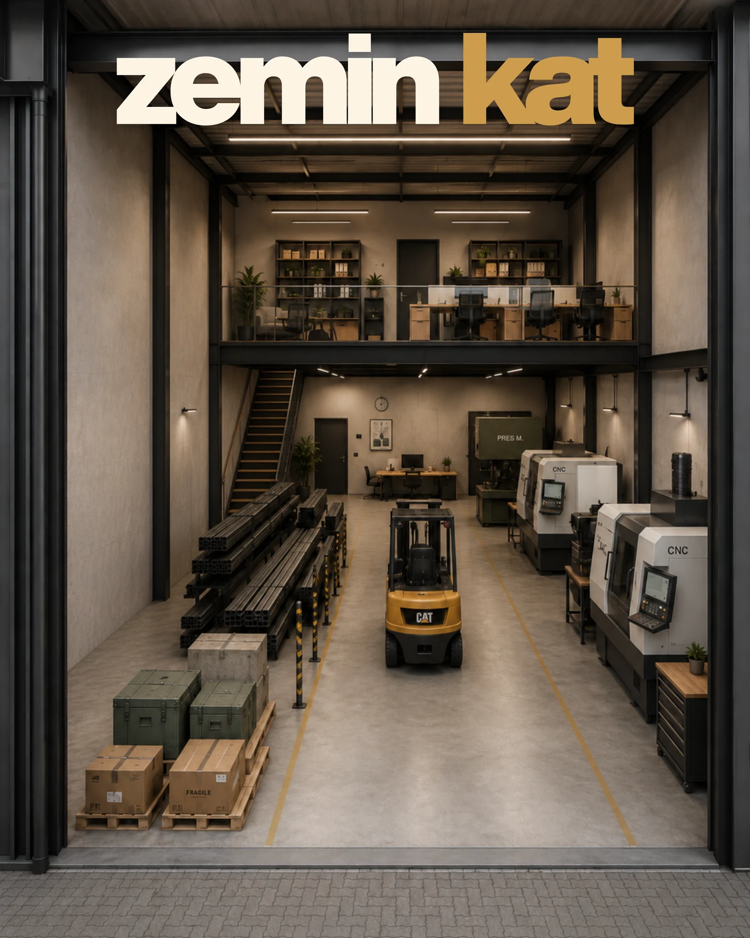 Nehir Sanayi Sitesi kat planı 2