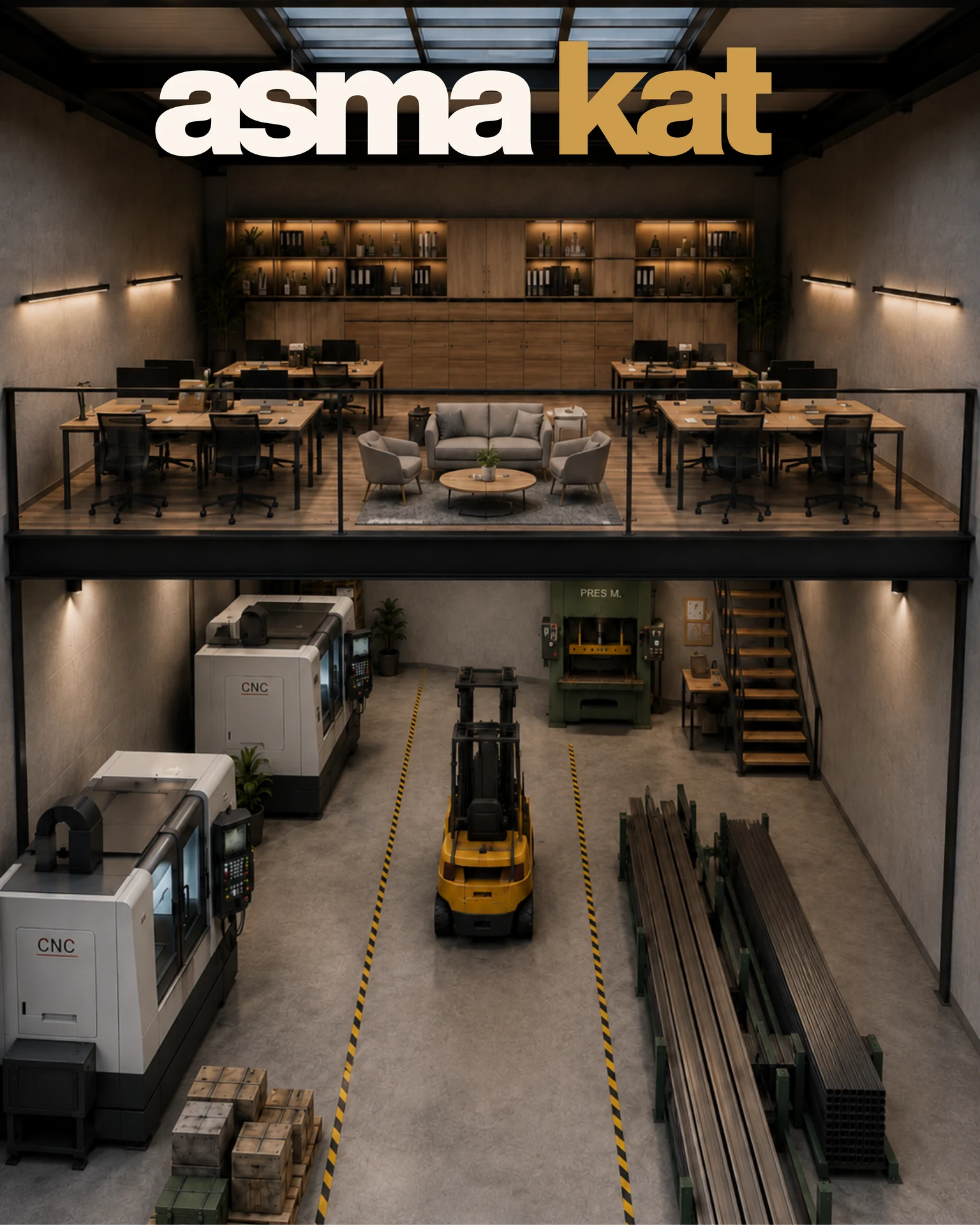 Nehir Sanayi Sitesi kat planı 3